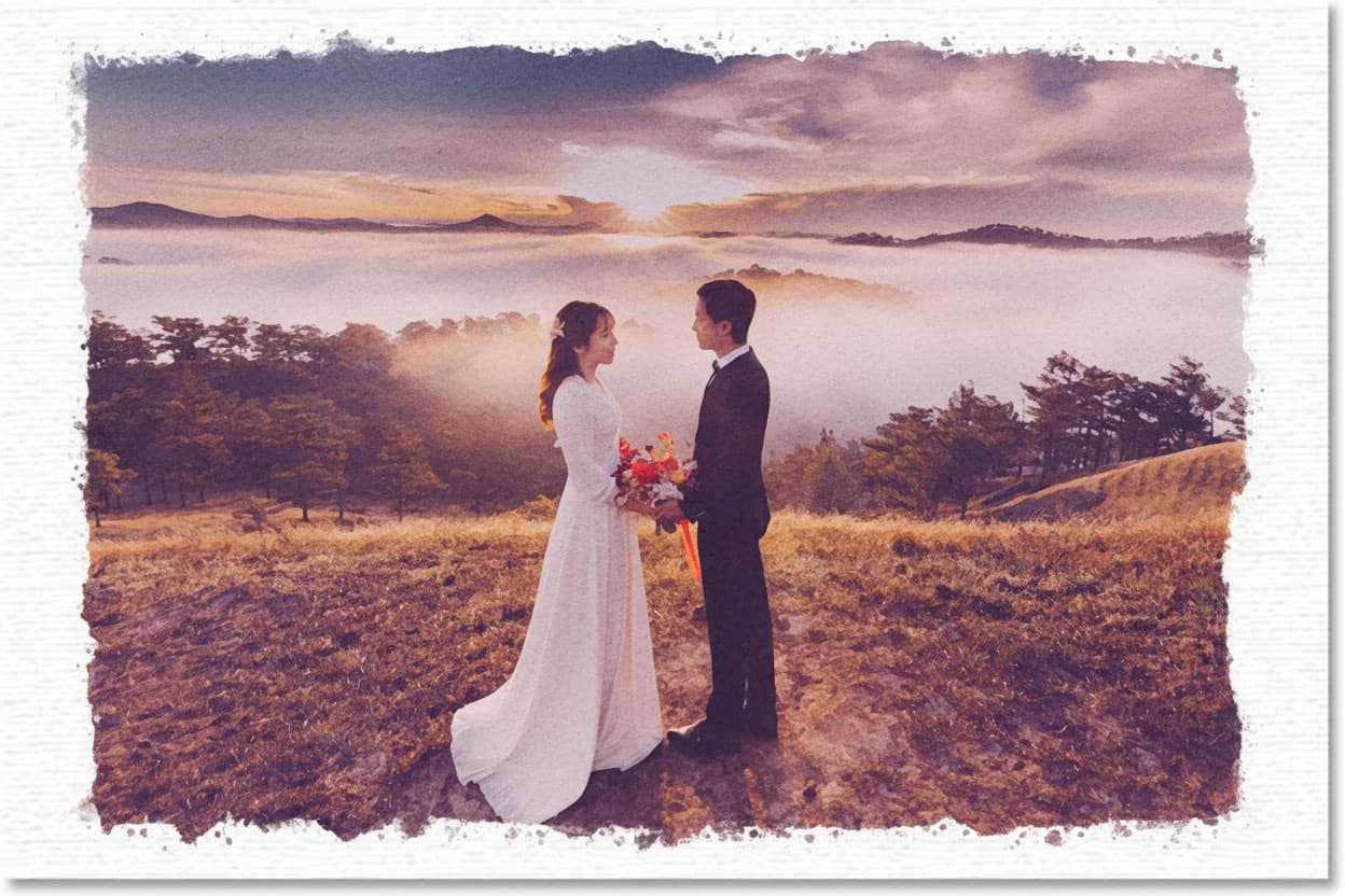 Wedding Thank You โ AI generated (front)