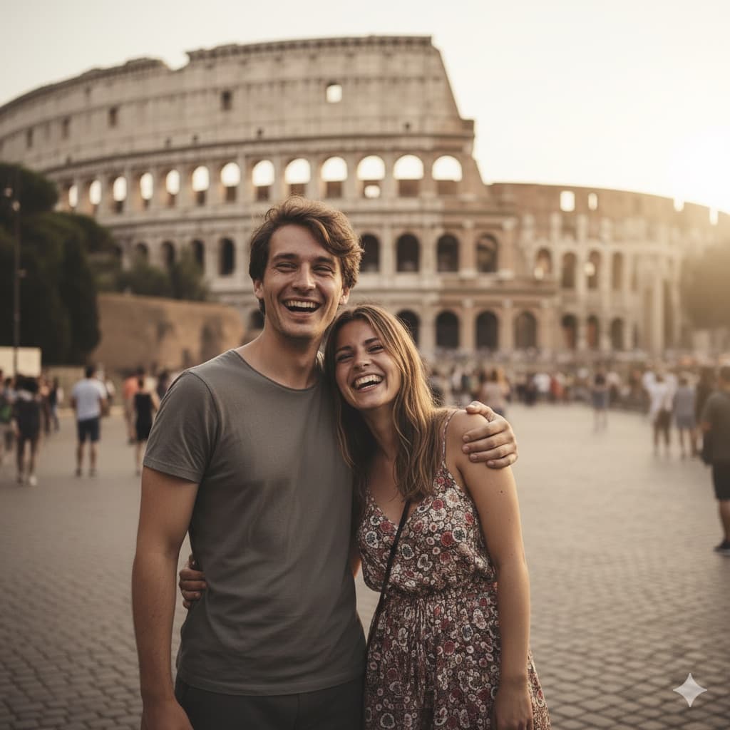 AI Postcard can enhance your photos โ original